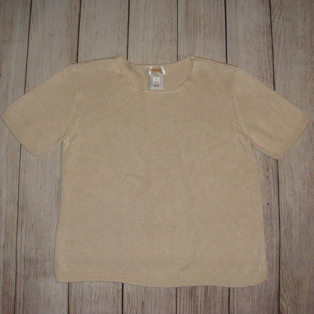 Talbots Short Sleeve Sweater S